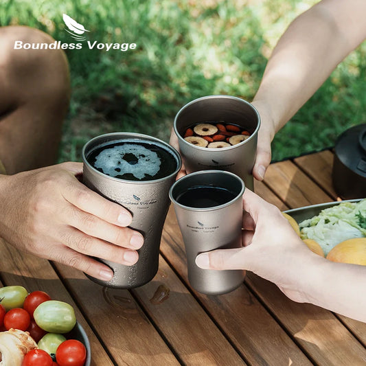 using-titanium-cups-for-drinks-at-campsite