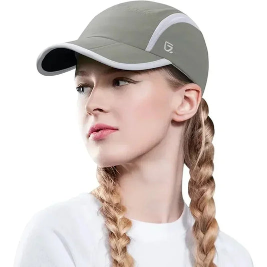 GADIEMKENSD Waterproof Outdoor Sport Baseball Cap – Quick-Dry, Breathable, Foldable, UPF 50+