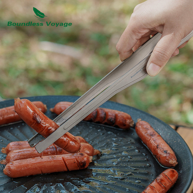 Why Boundless Voyage Titanium Tongs Are My Go-To Camping Tool
