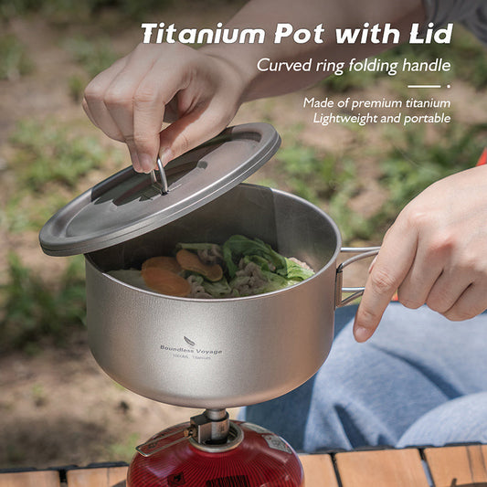 With This Titanium Pot, I Finally Said Goodbye to "Making Do" on Camping Trips