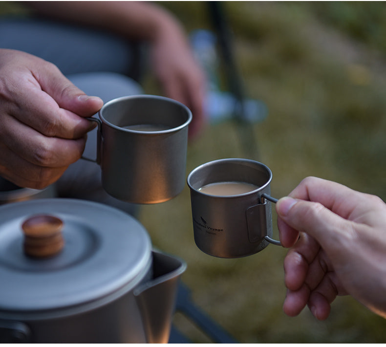The Tiny Titanium Cups That Earn Their Place in Every Pack: Boundless Voyage Mini Cup Set