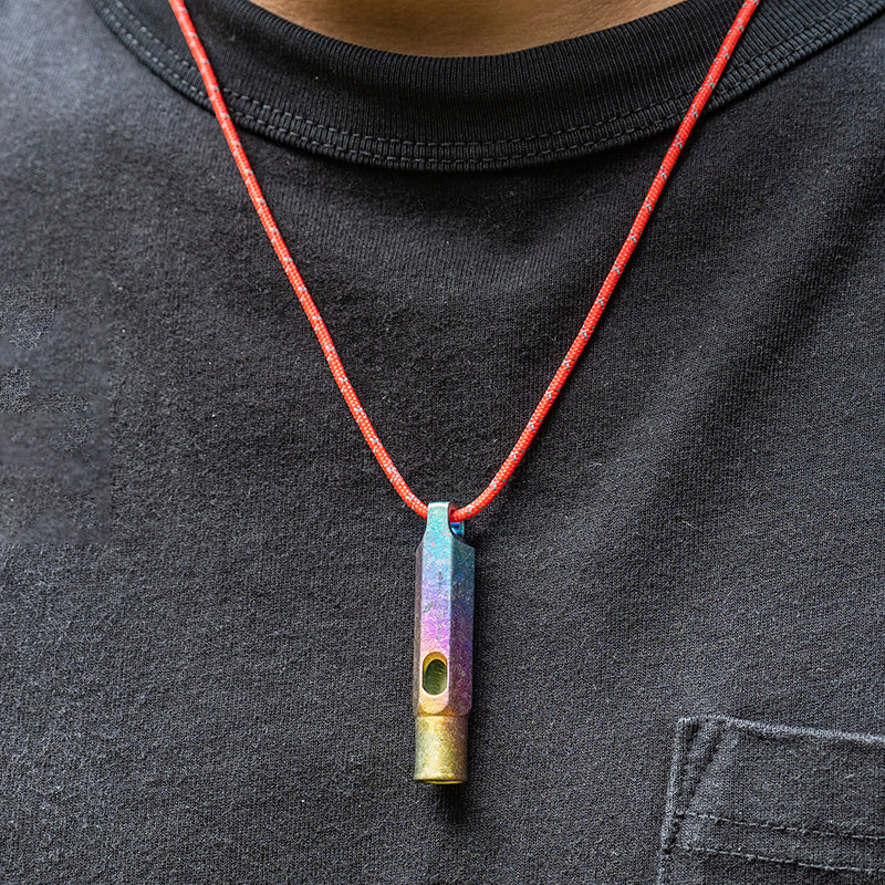 The Loudest 9 Grams You Can Carry: Boundless Voyage Titanium Emergency Whistle
