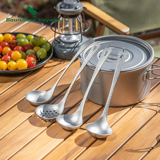 Why Boundless Voyage Titanium Slotted Spoon Is Your Go‑To Tool for Home &amp; Outdoor Cooking