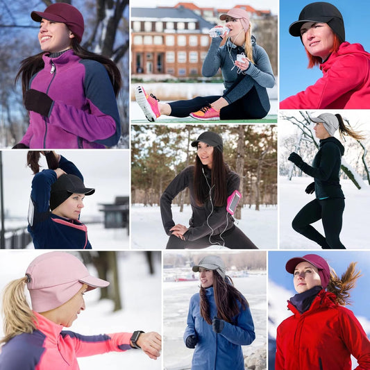 Stay Warm, Visible, and Stylish: GADIEMKENSD Women's Winter Ponytail Hat
