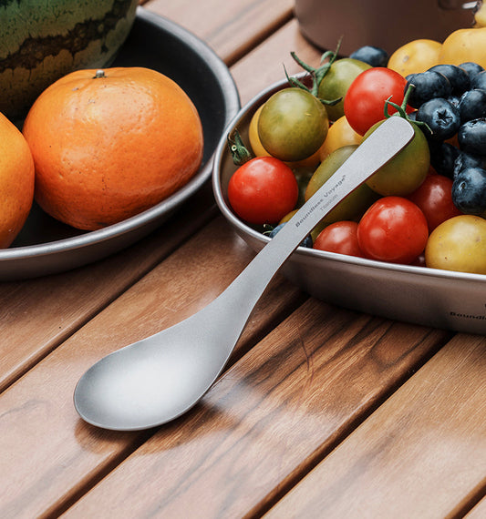 Why the Boundless Voyage Thickened Titanium Soup Spoon Is Your Go‑To Utensil for Camping, Office &amp; Daily Home Meals