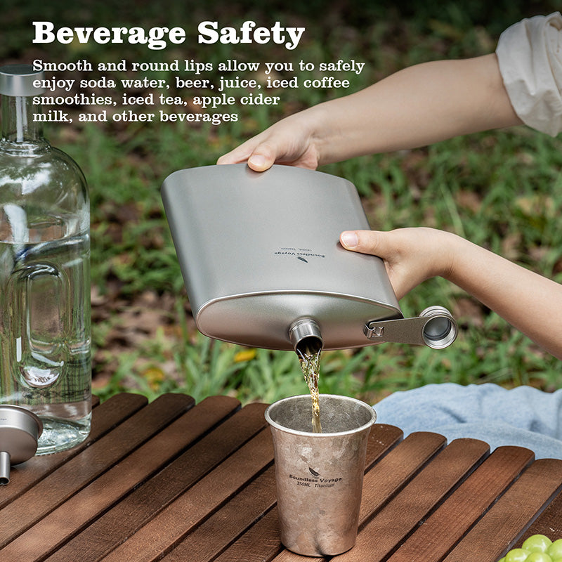 The Ultimate Hydration Companion: Boundless Voyage Titanium Flask Review