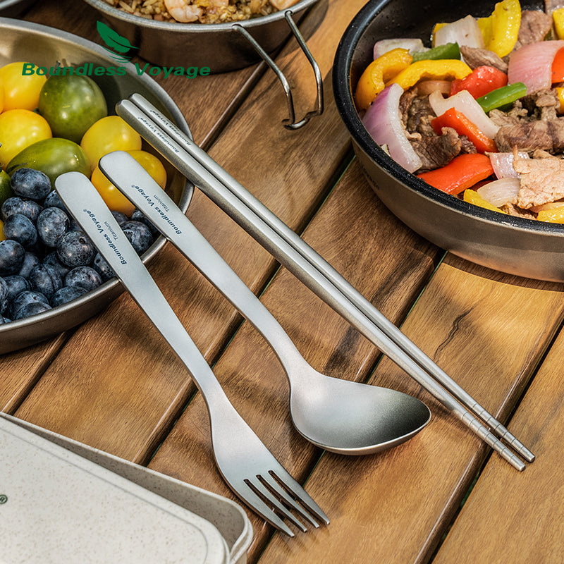 Titanium Tableware