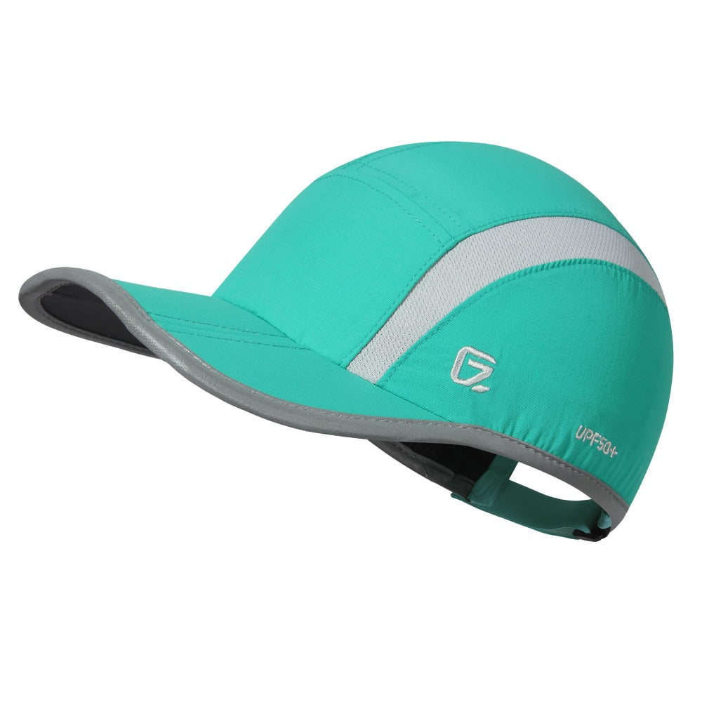GADIEMKENSD Reflective Folding Outdoor Hat Unstructured Design UPF 50+ Sun Protection Sport Hats for Womens and Mens