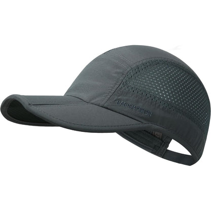 GADIEMKENSD Mens Folding Outdoor Hat Long Brim UPF 50+ Sun Protection