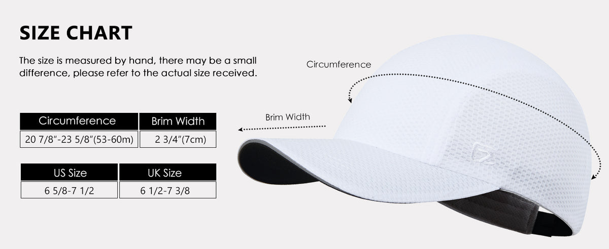 GADIEMKENSD Women's Race Day Running Cap Performance Mesh Hat - Excellent Ventilation, Lightweight, Reflective Safety