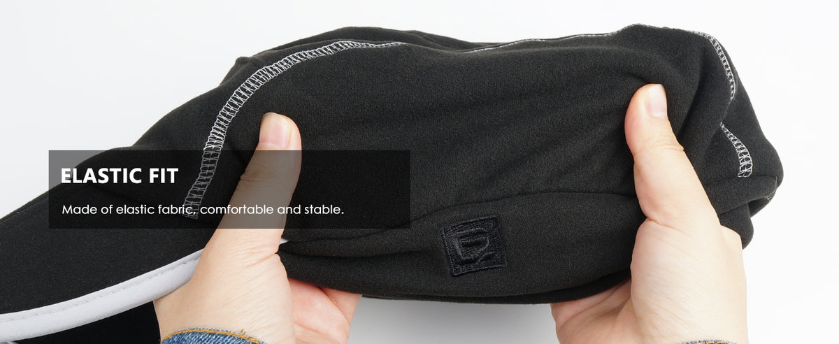 GADIEMKENSD Winter Running Hat with Fleece Ear Warmer & Reflective Trim