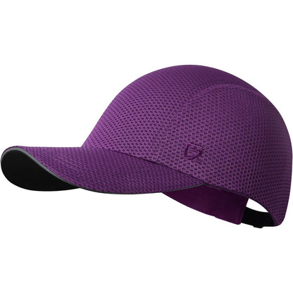 GADIEMKENSD Women's Race Day Running Cap Performance Mesh Hat - Excellent Ventilation, Lightweight, Reflective Safety