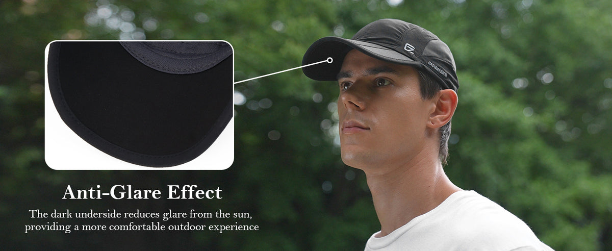 GADIEMKENSD UPF 50+ Adjustable Outdoor Hat – Stretch Fit, Quick-Dry for Hiking & Running