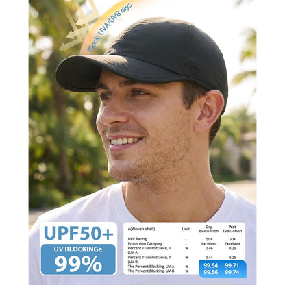 wearing-upf-50-cap-for-hiking-sun-protection