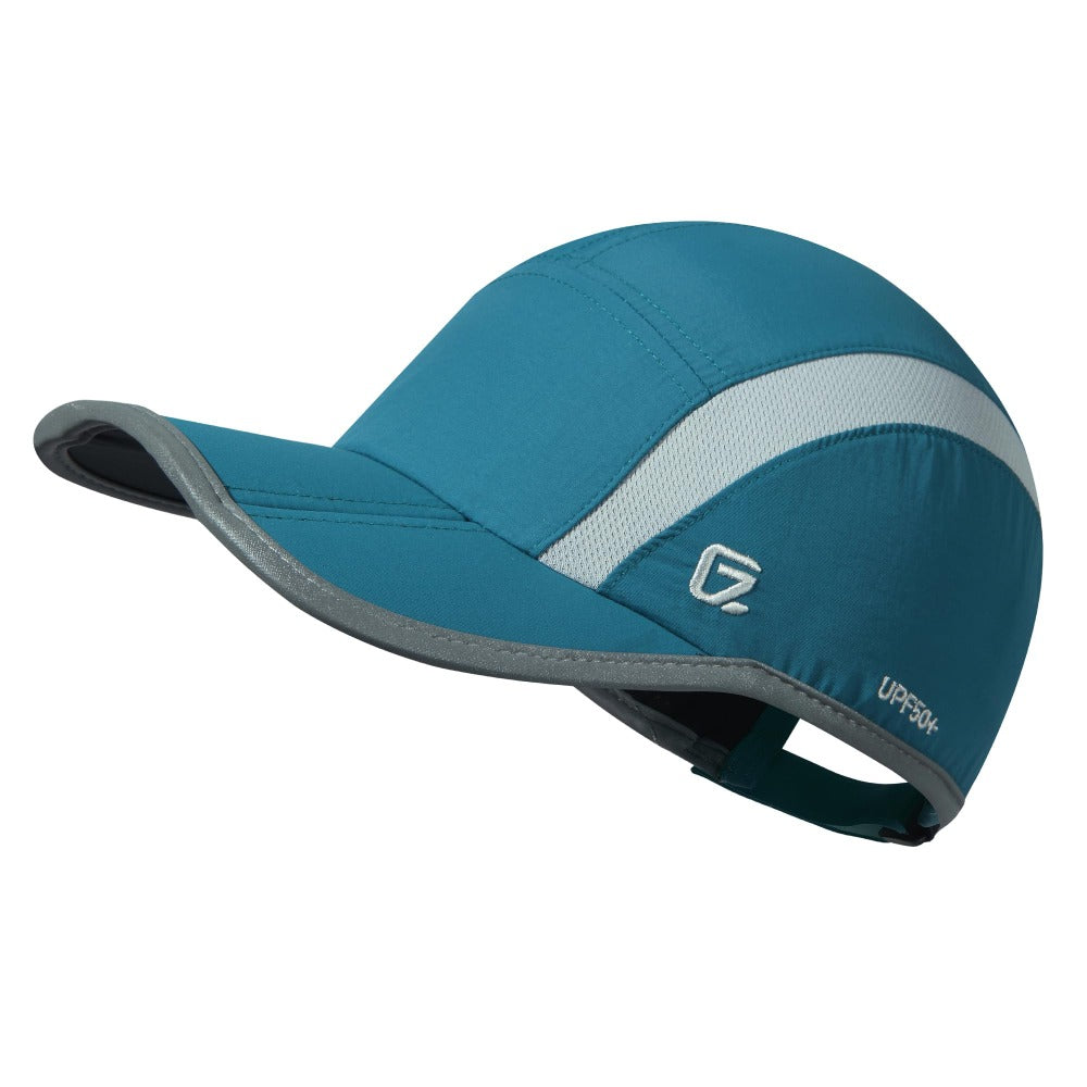GADIEMKENSD Reflective Folding Outdoor Hat Unstructured Design UPF 50+ Sun Protection Sport Hats for Womens and Mens