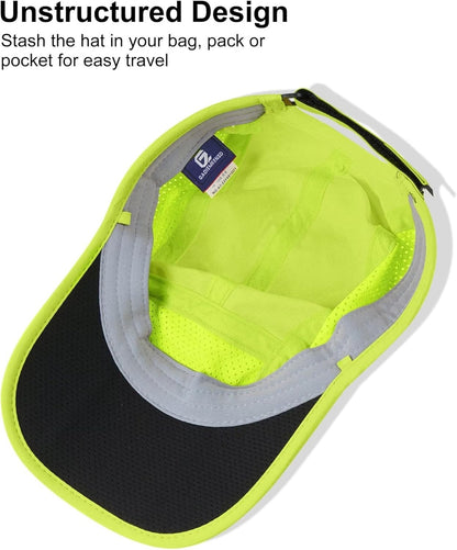 GADIEMKENSD Lightweight Running Cap Sun Hat for Trekking Hiking Quick Dry Breathable Outdoor Sports Unisex M38