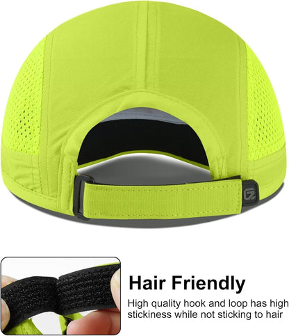 GADIEMKENSD Lightweight Running Cap Sun Hat for Trekking Hiking Quick Dry Breathable Outdoor Sports Unisex M38