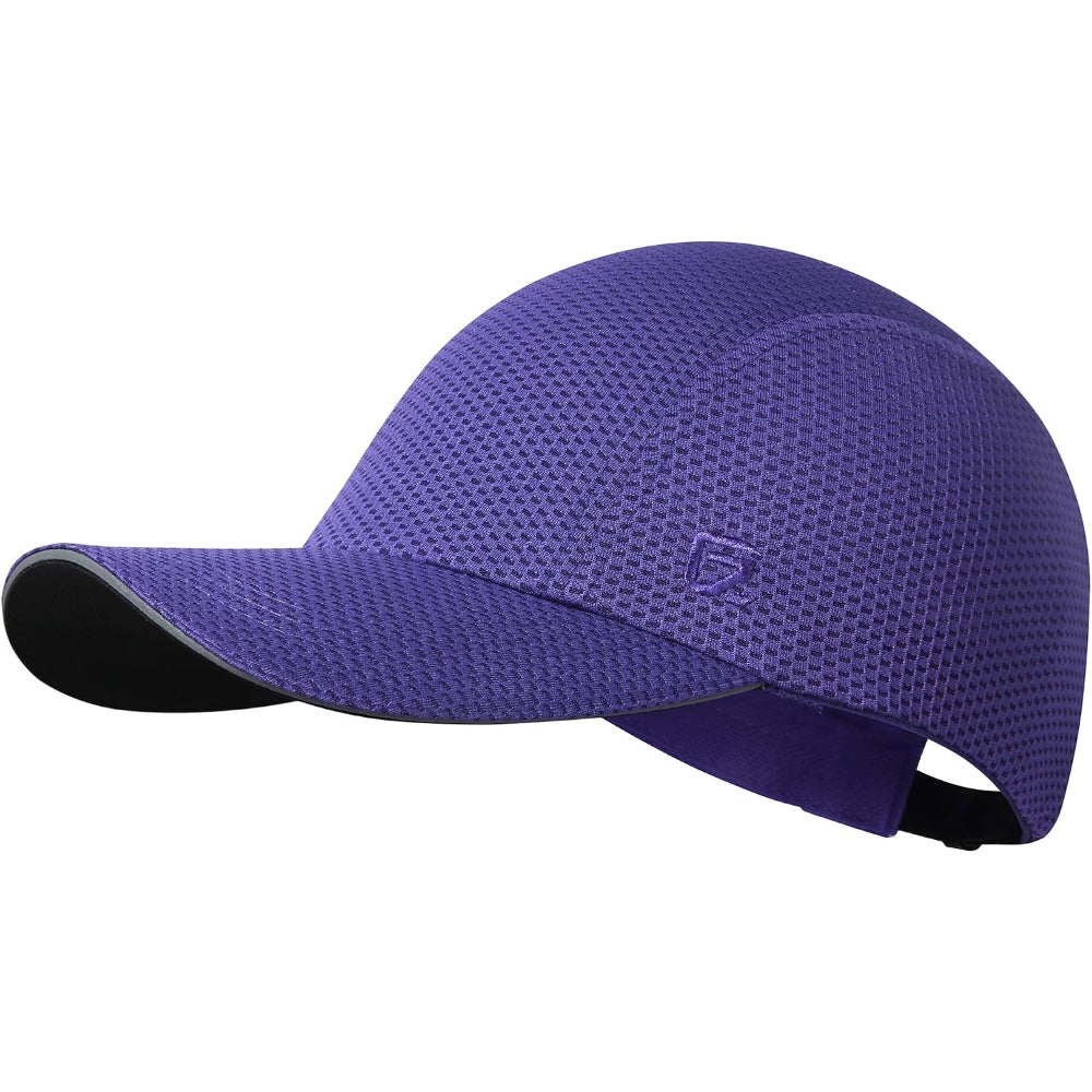 GADIEMKENSD Women's Race Day Running Cap Performance Mesh Hat - Excellent Ventilation, Lightweight, Reflective Safety