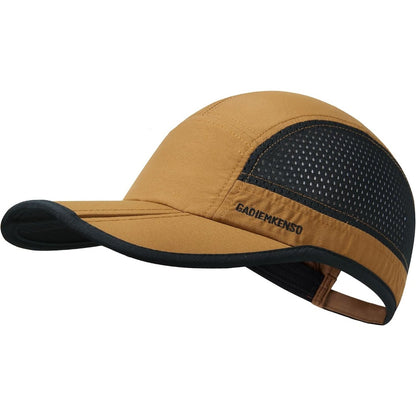 GADIEMKENSD Mens Folding Outdoor Hat Long Brim UPF 50+ Sun Protection