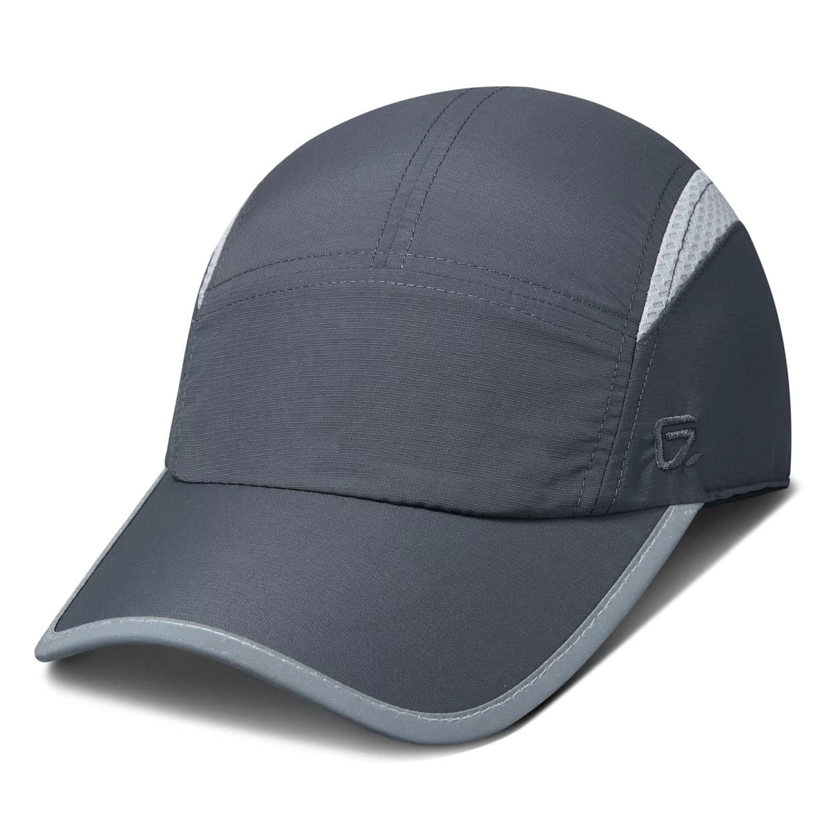 GADIEMKENSD UPF 50+ Reflective Outdoor Cap – Breathable, Quick-Dry, Adjustable for Men & Women