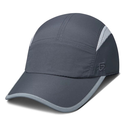 GADIEMKENSD UPF 50+ Reflective Outdoor Cap – Breathable, Quick-Dry, Adjustable for Men & Women