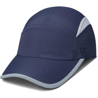 GADIEMKENSD UPF 50+ Reflective Outdoor Cap – Breathable, Quick-Dry, Adjustable for Men & Women