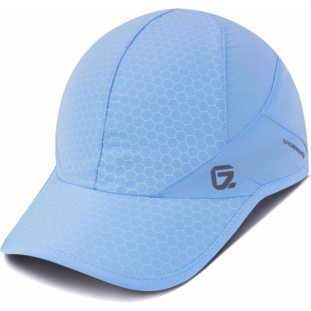 GADIEMKENSD Stretch Running Hat with Soft Brim, Quick Dry, Unstructured, Unisex-Adult