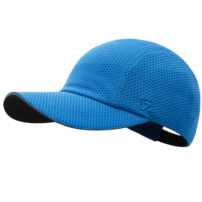 GADIEMKENSD Women's Race Day Running Cap Performance Mesh Hat - Excellent Ventilation, Lightweight, Reflective Safety