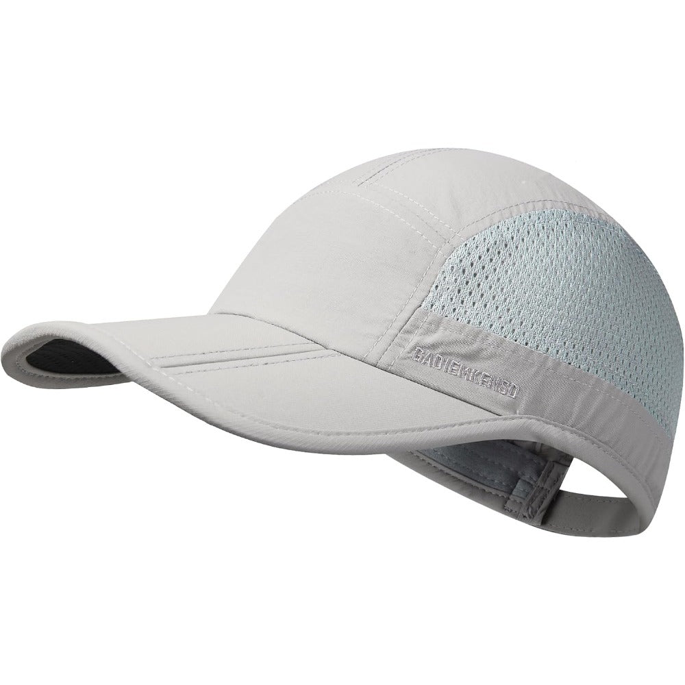 GADIEMKENSD Mens Folding Outdoor Hat Long Brim UPF 50+ Sun Protection