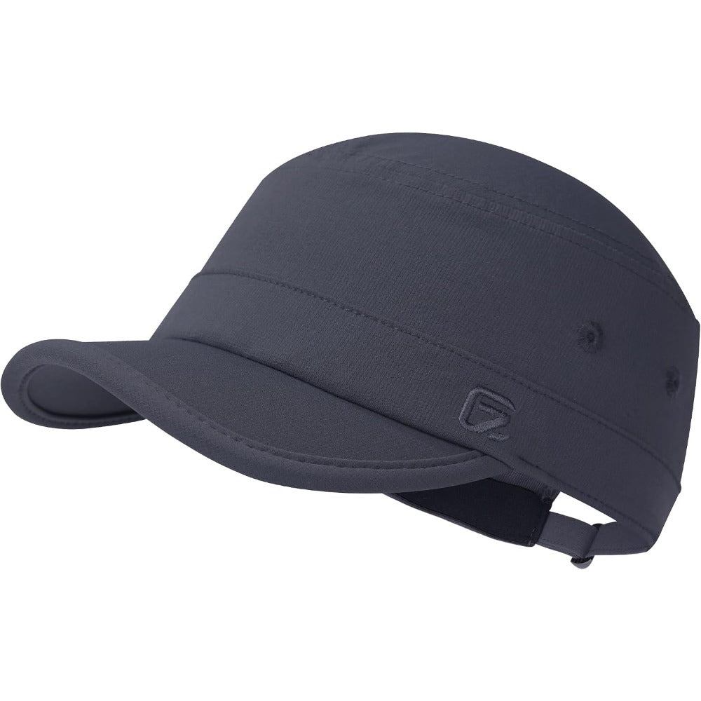 GADIEMKENSD UPF 50+ 4-Way Stretch Cap – Breathable, Quick-Dry, 2.17" Brim for Running & Golf