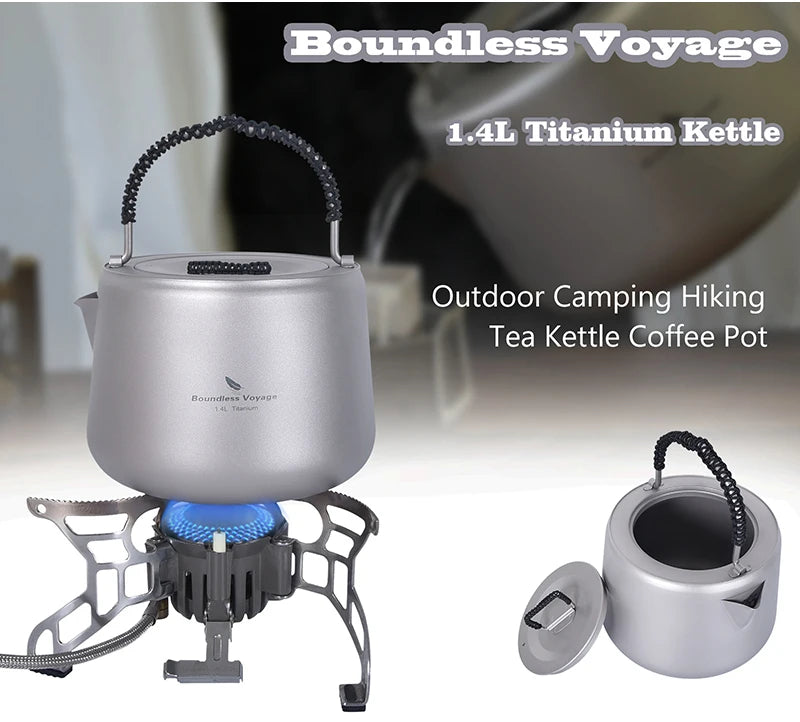 Titanium Kettle with Filter