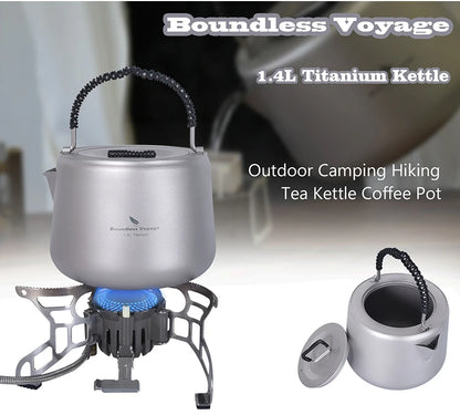 Titanium Kettle with Filter