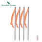 Titanium Pegs Camping Tent Stakes Heavy Duty Tent Nail Outdoor Picnic Tent Pin 4-8-12 pcs/lot