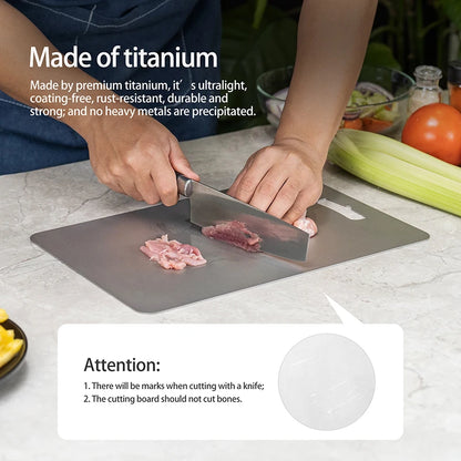 using-titanium-cutting-board-at-campsite-for-food-prep