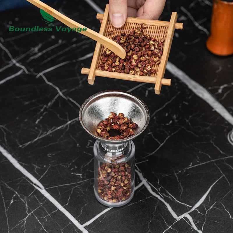 using-titanium-funnel-to-transfer-wine