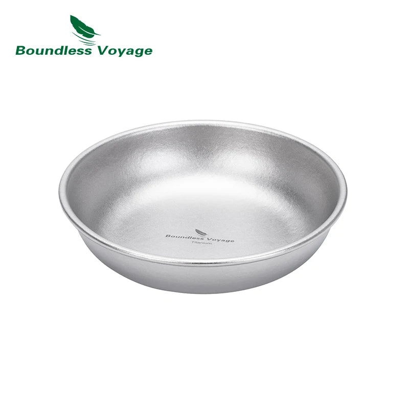 using-titanium-plates-for-camping-picnic-meal