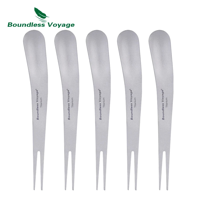 boundless-voyage-5-pack-titanium-spork-set-with-drawstring-bag