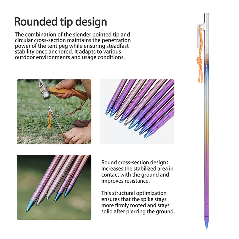 securing-tent-with-titanium-pegs-on-rocky-ground
