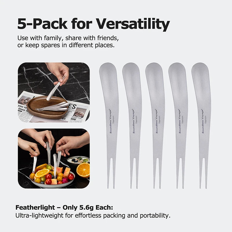 five-titanium-sporks-in-a-row