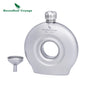 180ml Titanium Hip Flask Novelty Round Special-shaped Flask