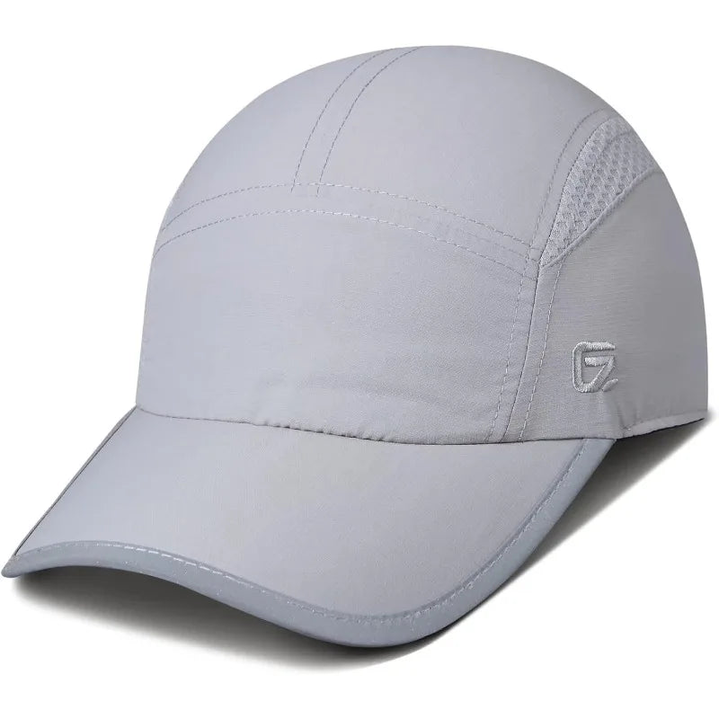 GADIEMKENSD Adjustable Reflective Sports Hat – UPF 50+, Breathable, Quick-Dry M17
