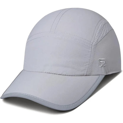 GADIEMKENSD Adjustable Reflective Sports Hat – UPF 50+, Breathable, Quick-Dry M17