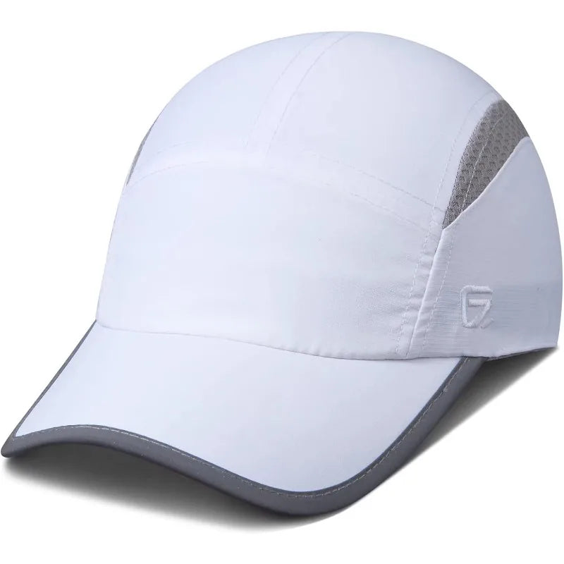GADIEMKENSD Adjustable Reflective Sports Hat – UPF 50+, Breathable, Quick-Dry M17