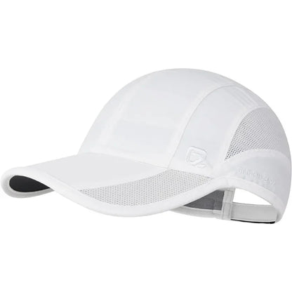 GADIEMKENSD Quick Dry Cooling Mesh Baseball Cap for Running, Golf, Tennis & Sports - Sun Hat with Long Visor & Breathable Design