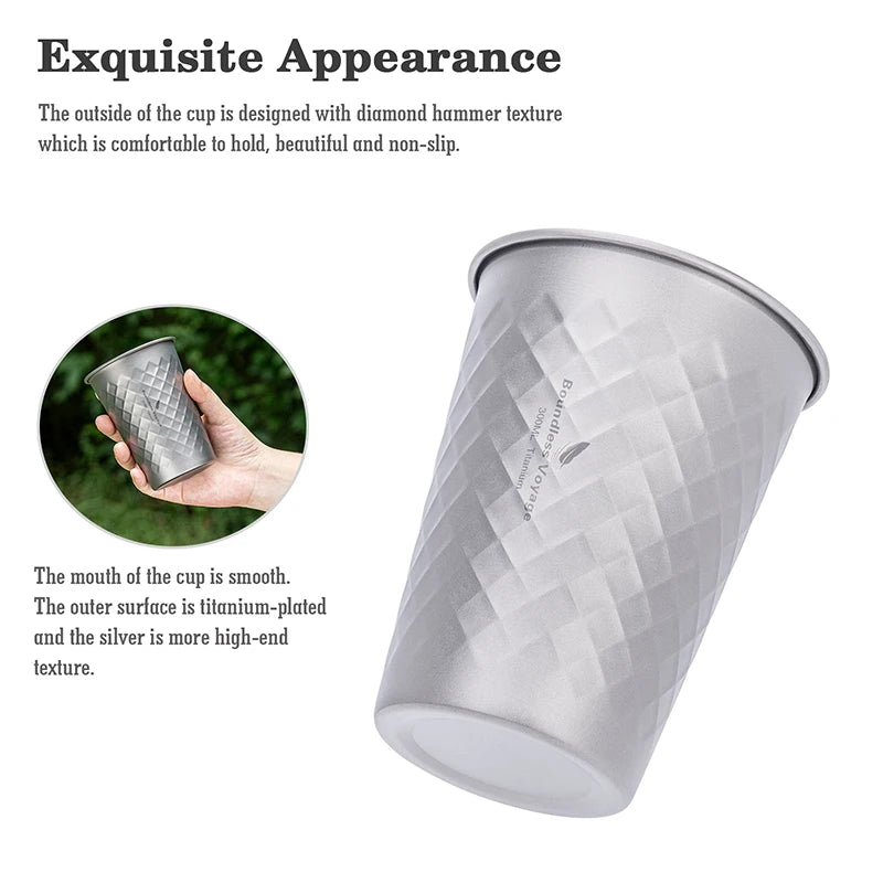 titanium-cup-with-diamond-hammer-texture-non-slip-grip