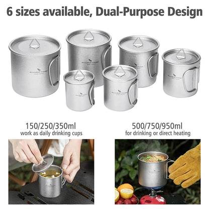 titanium-cups-six-sizes-150ml-to-950ml-comparison