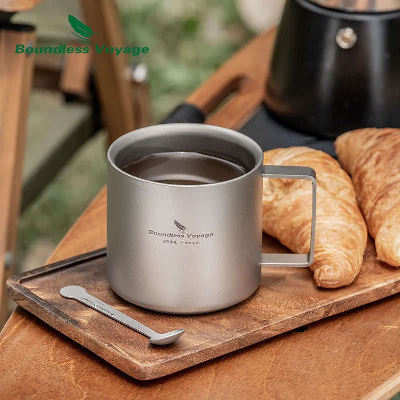 drinking-coffee-from-titanium-mug-at-campsite