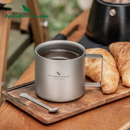 drinking-coffee-from-titanium-mug-at-campsite