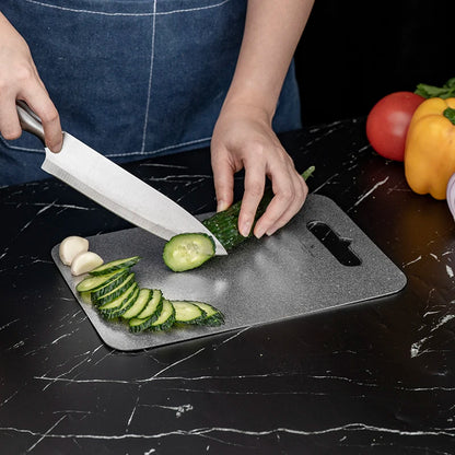 Boundless Voyage Pure Titanium Cutting Board Multifunctional Chopping Board for Kitchen Lightweight Camping Cutting Mat Ti5009P