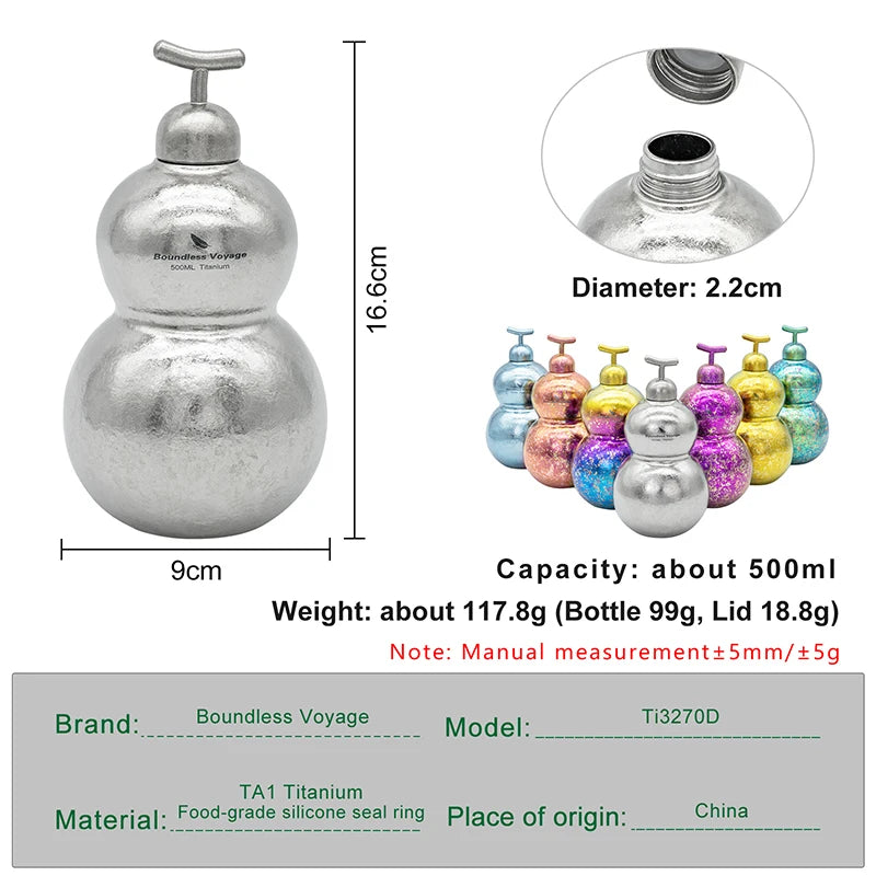 unique-titanium-gourd-shaped-flask-with-shoulder-strap
